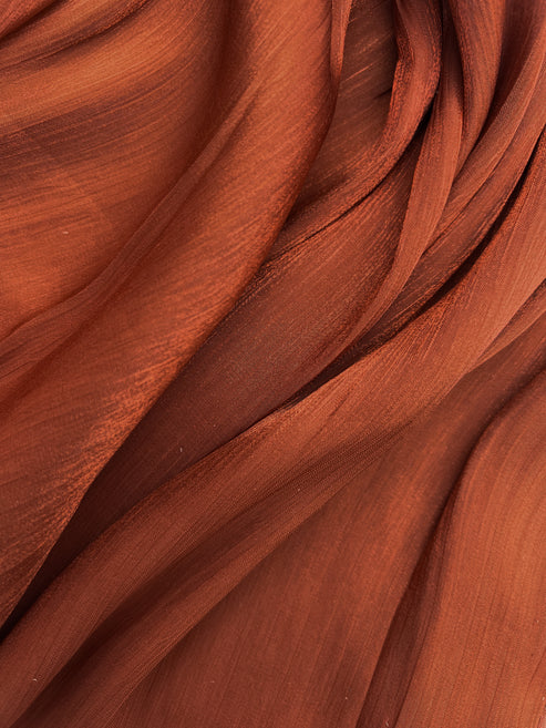 Silky Organza-Rust