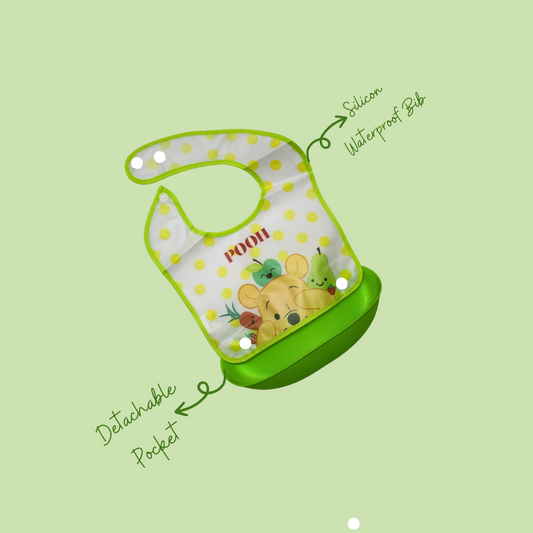 Winnie-the-Pooh Silicon Bib