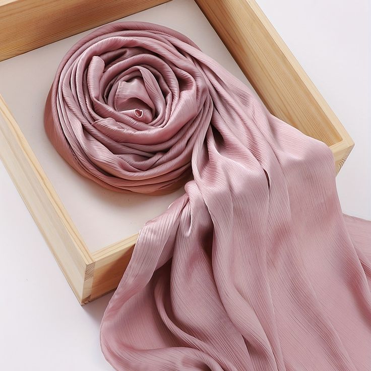 Crinkle silk (Misty Rose)