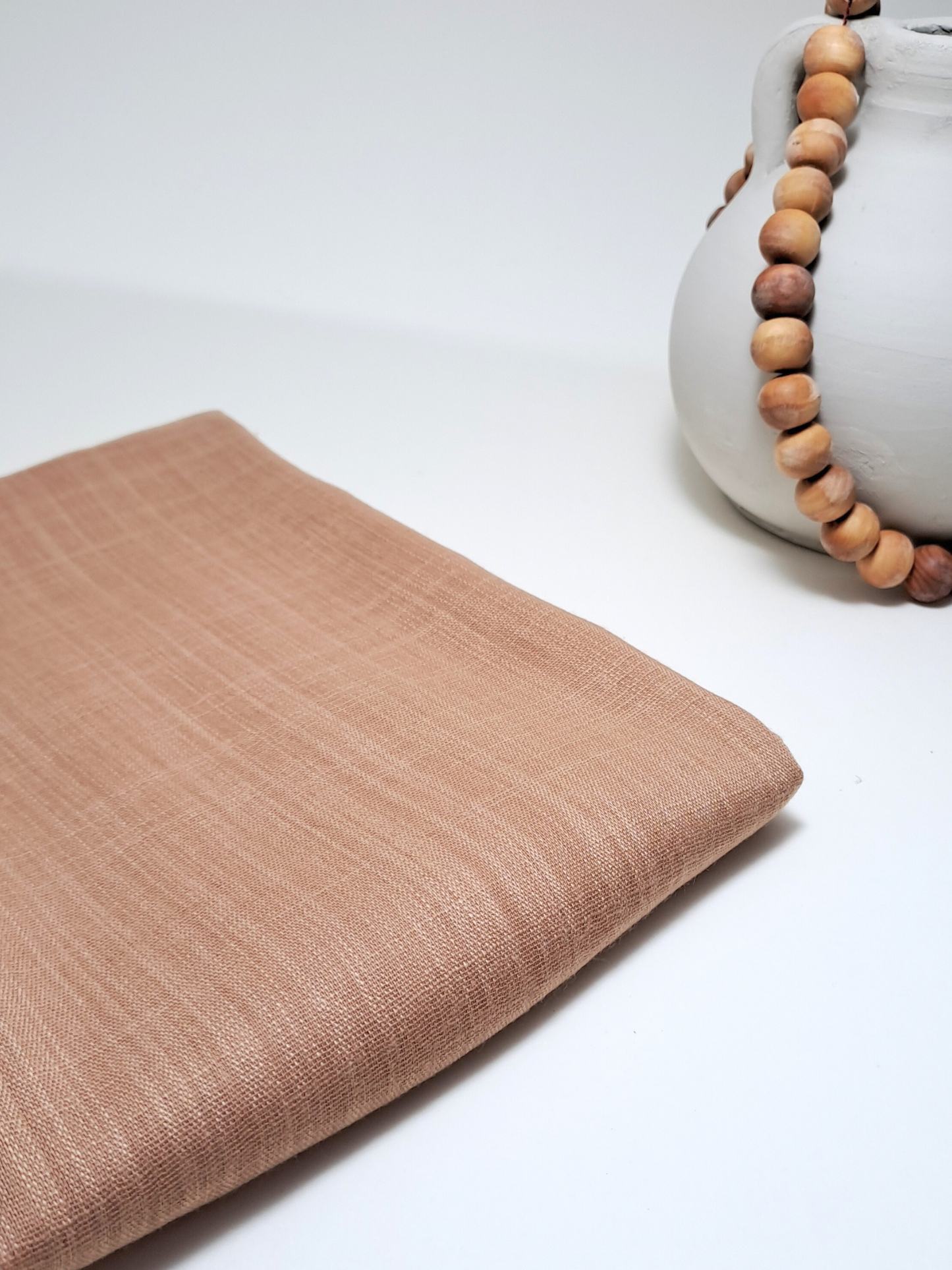 Slub lawn Hijab- Brown