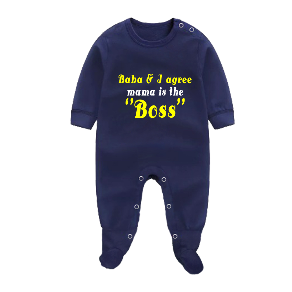 Baba & I Agree, Mama is the Boss