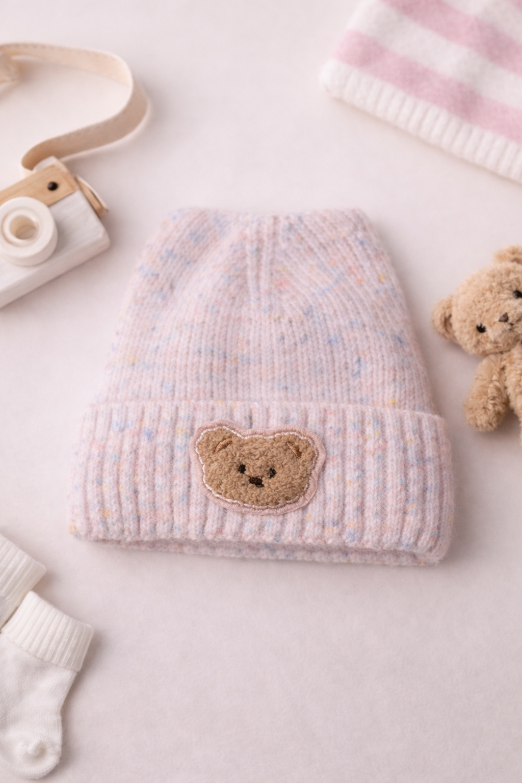 Bear Woolen Cap
