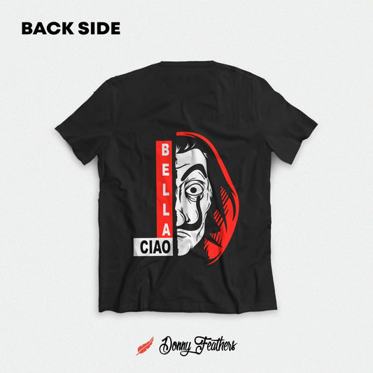 BELLA CIAO T-Shirt Front & Back Printed