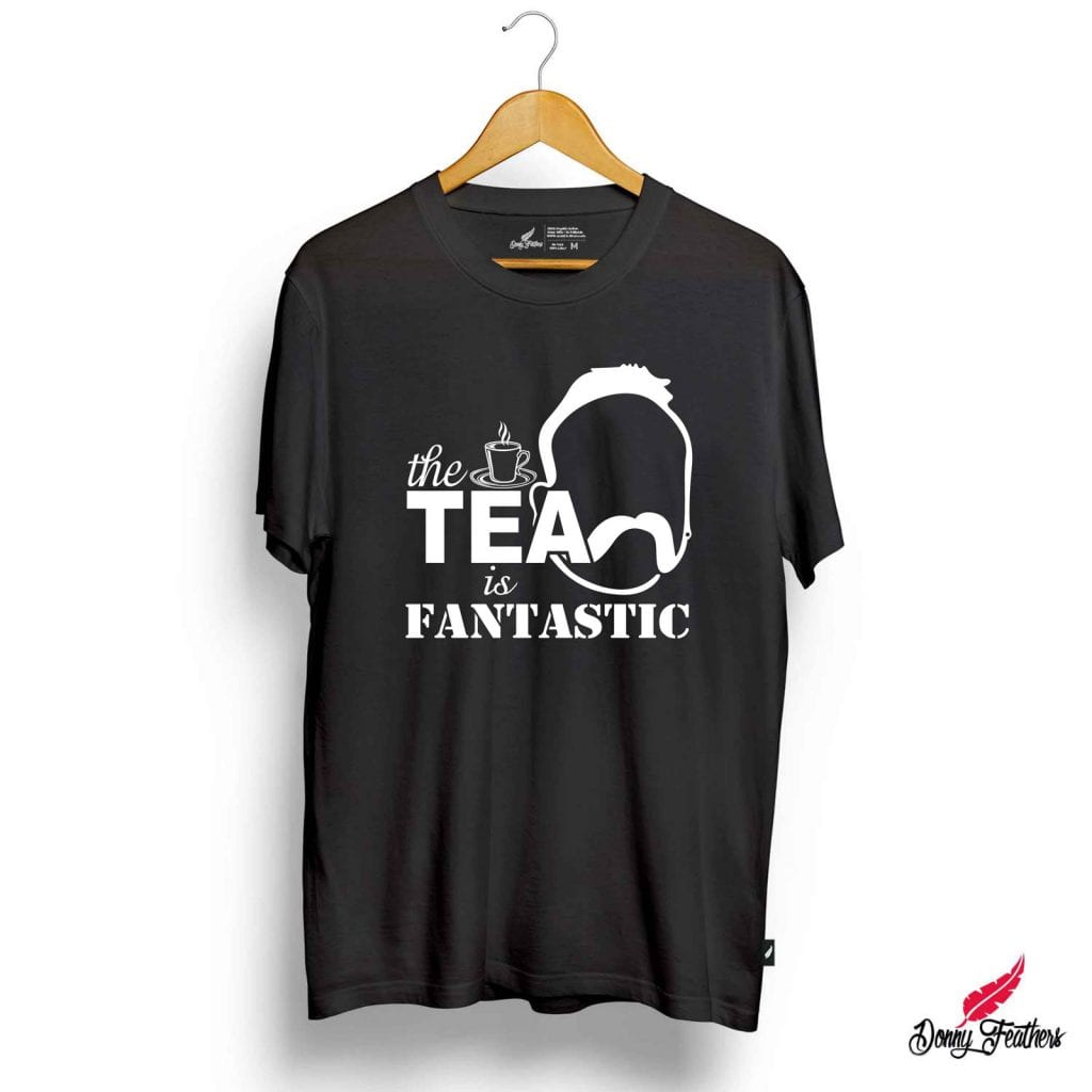 THE TEA IS FANTASTIC ABHINANDAN T-SHIRTS