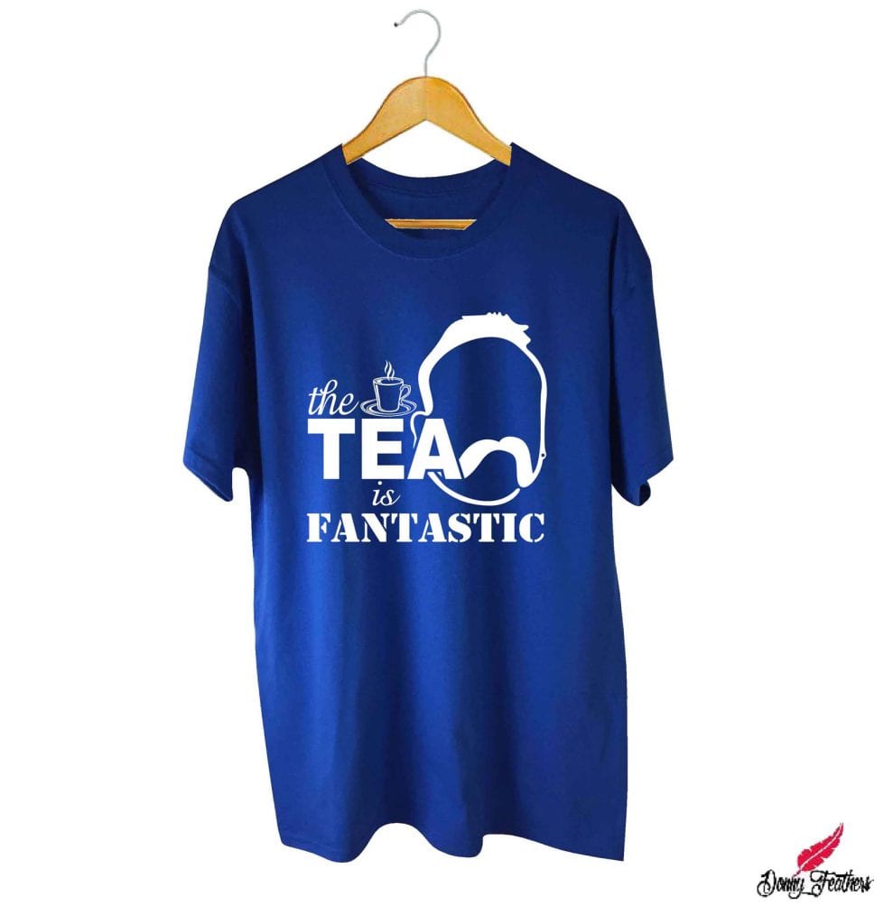 THE TEA IS FANTASTIC ABHINANDAN T-SHIRTS