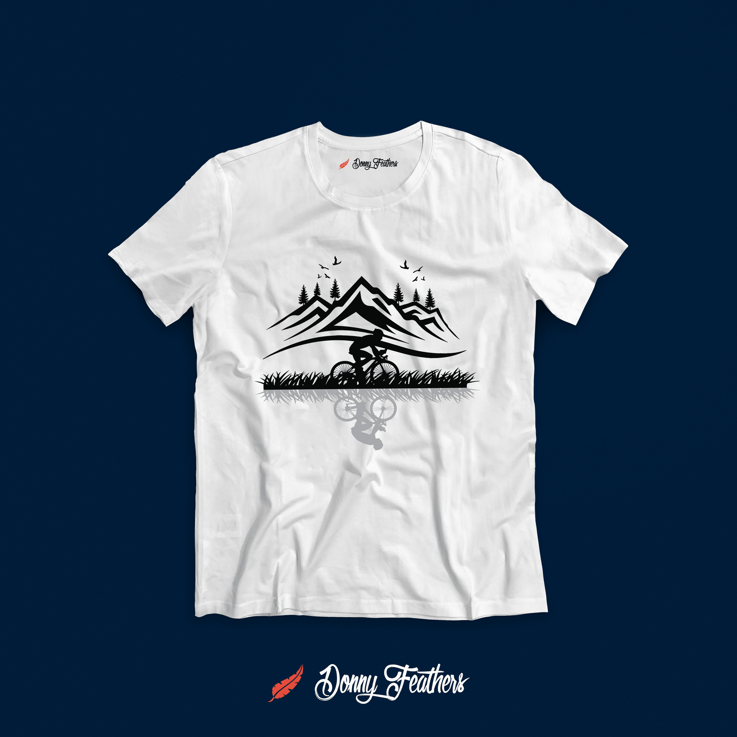 MOUNTAIN CYCLING - REFLECTIVE PRINT