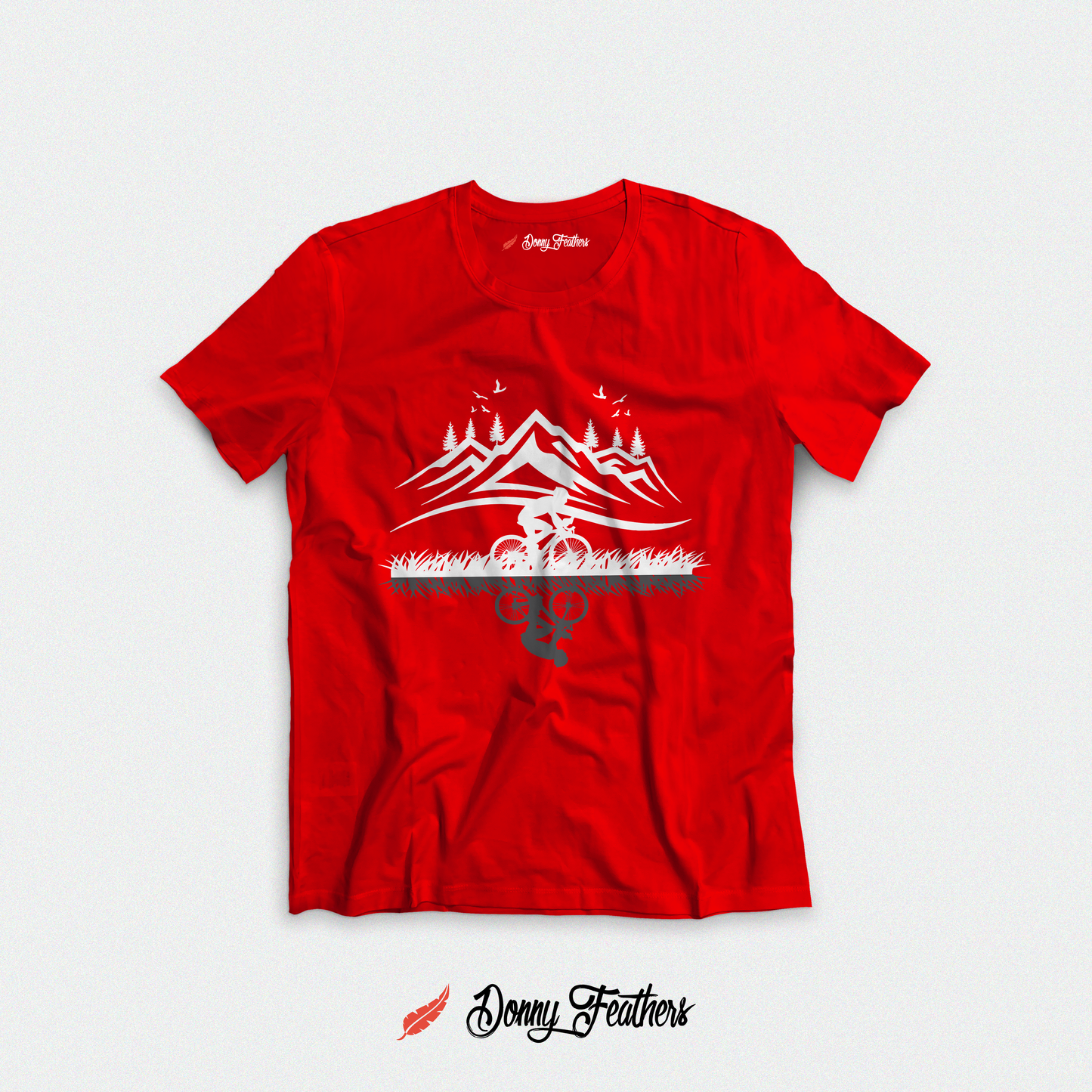 MOUNTAIN CYCLING - REFLECTIVE PRINT