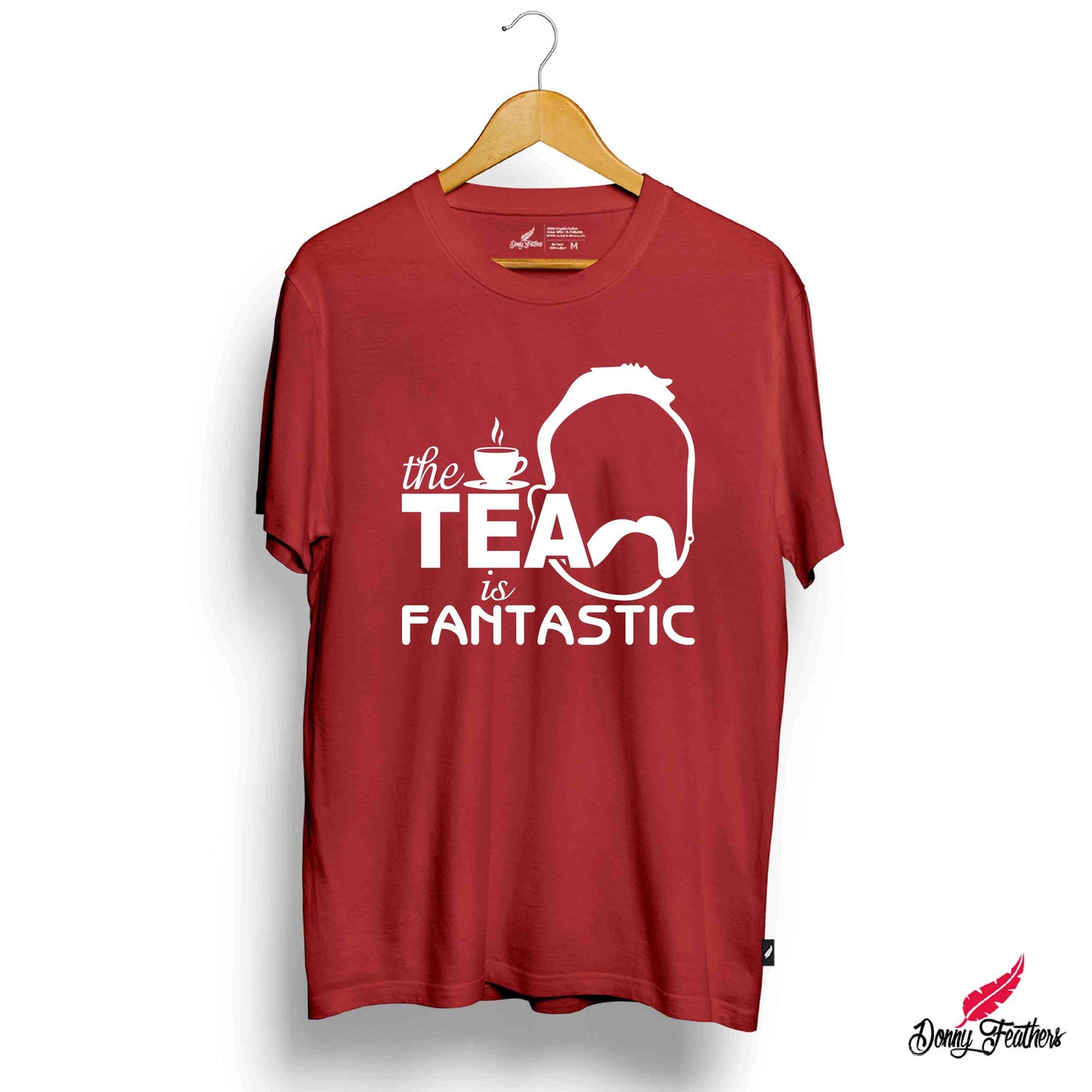 THE TEA IS FANTASTIC ABHINANDAN T-SHIRTS