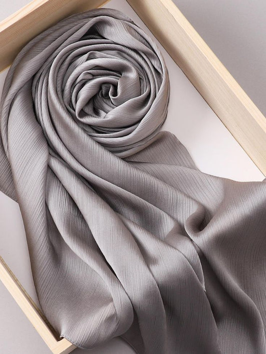 Crinkle Silk (Grey)