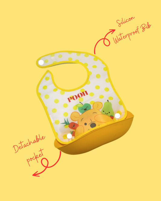 Pooh silicon Bib