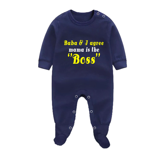 Baba & I Agree, Mama is the Boss