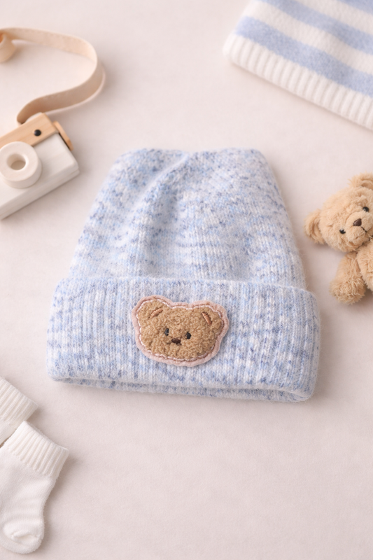 Bear Woolen Cap