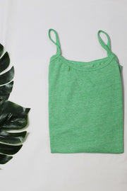 green camisole 