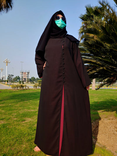 Dual Colour Abaya