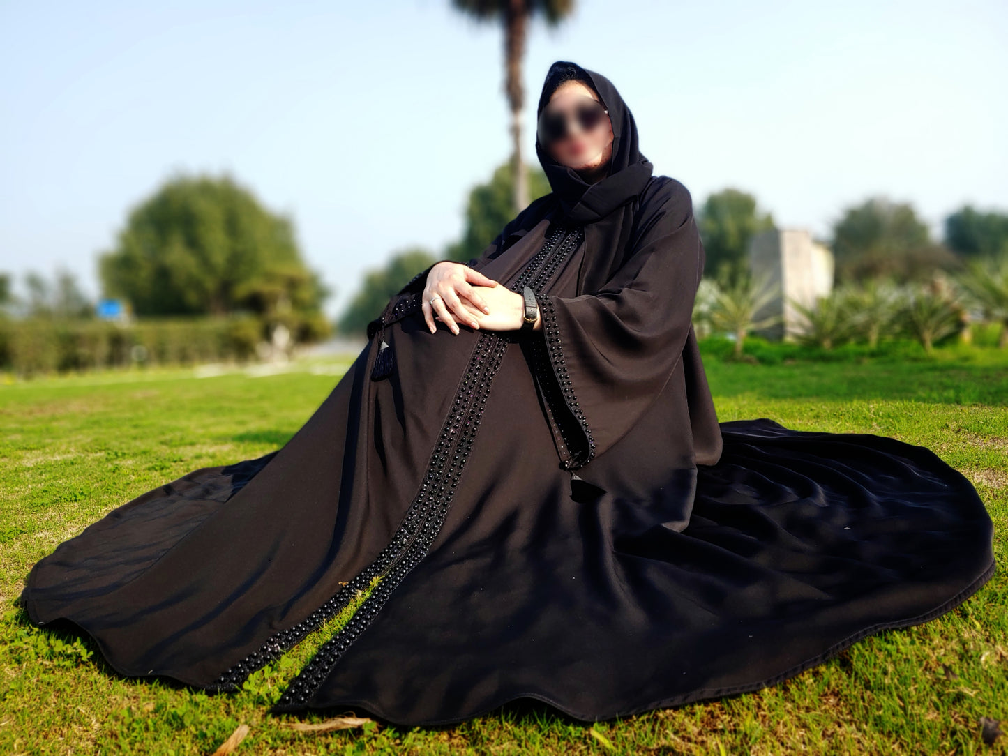 Bell Sleeves Abaya