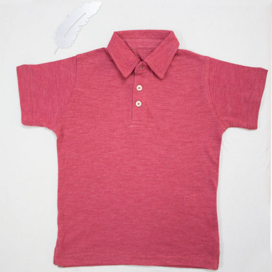 Kids Polo Shirts | Red Polo Shirt For Kids By: Donny Feathers