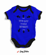 Summer Baby Bodysuits | You Got This Daddy Romper (Blue) By: Donny Feathers